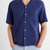Camp-Collar Cotton Shirt - FR Camp-Collar Cotton Shirt - FR