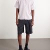 High Focus Camp-Collar Checked Cotton Shirt - OU
