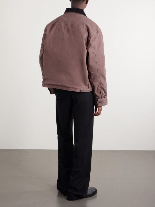 Utility Cotton-Blend Twill Jacket - BK Utility Cotton-Blend Twill Jacket - BK