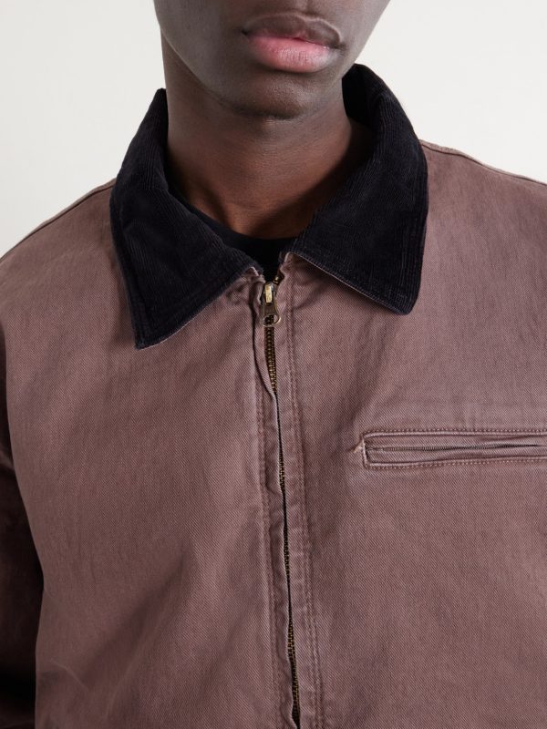 Utility Cotton-Blend Twill Jacket - CU Utility Cotton-Blend Twill Jacket - CU