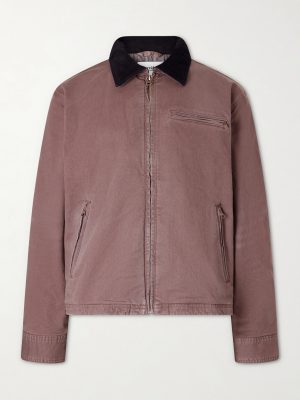 Utility Cotton-Blend Twill Jacket