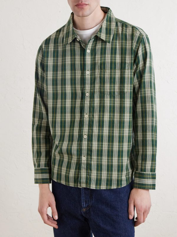 Verdant Checked Cotton Shirt - FR