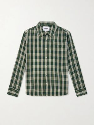 Verdant Checked Cotton Shirt