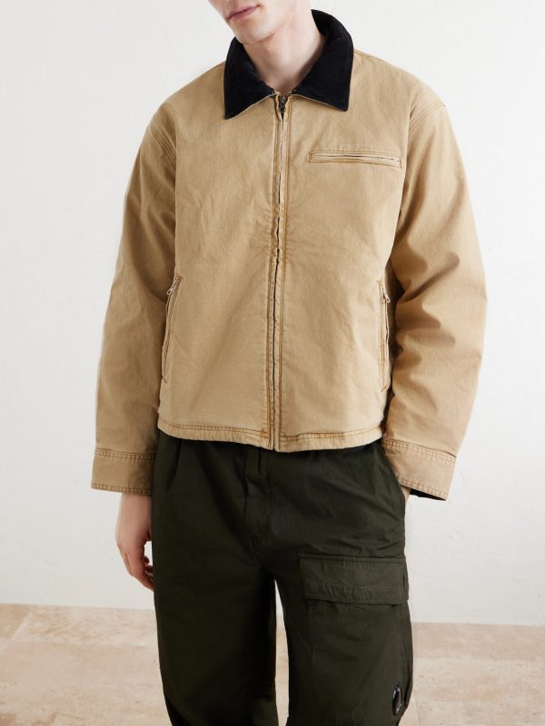 Utility Cotton-Blend Twill Jacket - FR