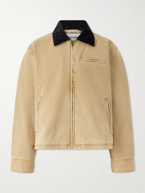 Utility Cotton-Blend Twill Jacket