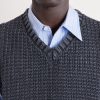 Open-Knit Cotton Vest - CU Open-Knit Cotton Vest - CU