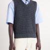 Open-Knit Cotton Vest - FR Open-Knit Cotton Vest - FR