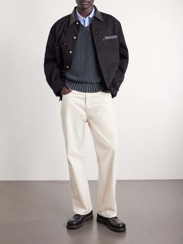 Open-Knit Cotton Vest - OU Open-Knit Cotton Vest - OU