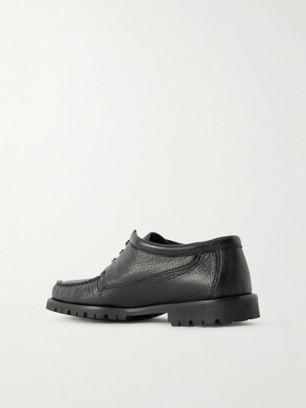 The Camp Moc Full-Grain Deerskin Boat Shoes - BK