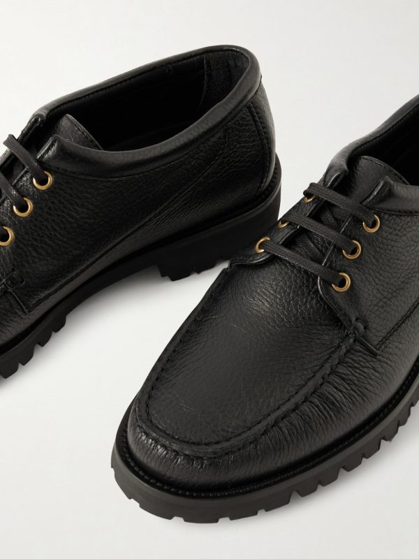 The Camp Moc Full-Grain Deerskin Boat Shoes - CU