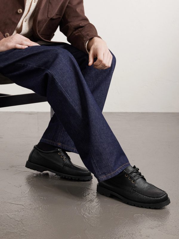 The Camp Moc Full-Grain Deerskin Boat Shoes - OU