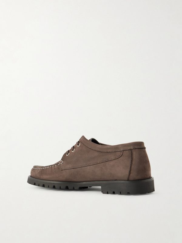 The Camp Nubuck Boat Shoes - BK The Camp Nubuck Boat Shoes - BK