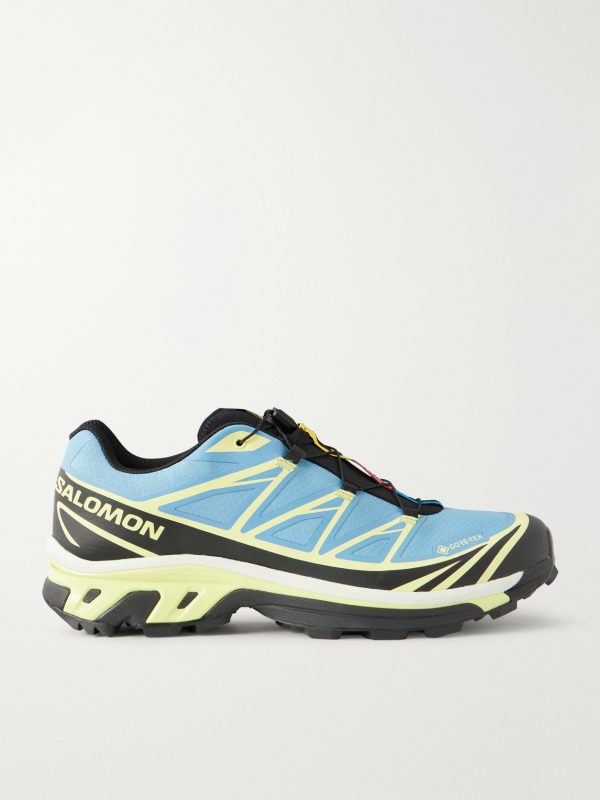 XT-6 GTX Rubber-Trimmed GORE-TEX Mesh Sneakers XT-6 GTX Rubber-Trimmed GORE-TEX Mesh Sneakers