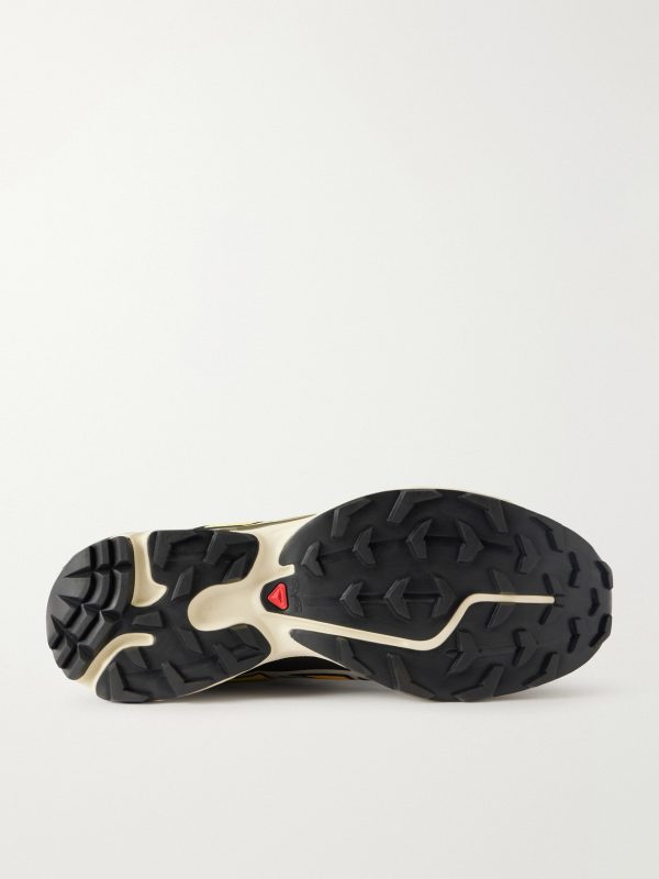 XT-6 Rubber-Trimmed Mesh Sneakers - E1 XT-6 Rubber-Trimmed Mesh Sneakers - E1