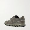 Cloud 6 Rubber-Trimmed Mesh Slip-On Sneakers - BK Cloud 6 Rubber-Trimmed Mesh Slip-On Sneakers - BK