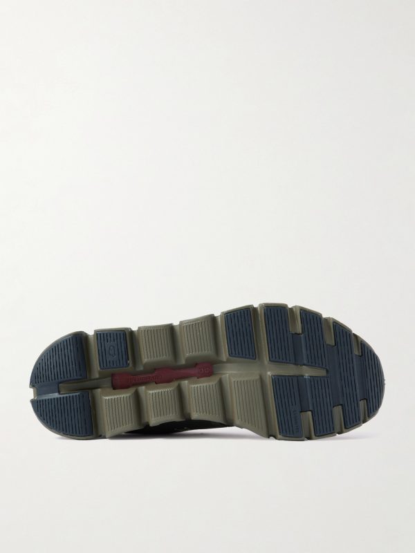 Cloud 6 Rubber-Trimmed Mesh Slip-On Sneakers - E1 Cloud 6 Rubber-Trimmed Mesh Slip-On Sneakers - E1