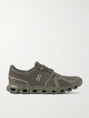 Cloud 6 Rubber-Trimmed Mesh Slip-On Sneakers