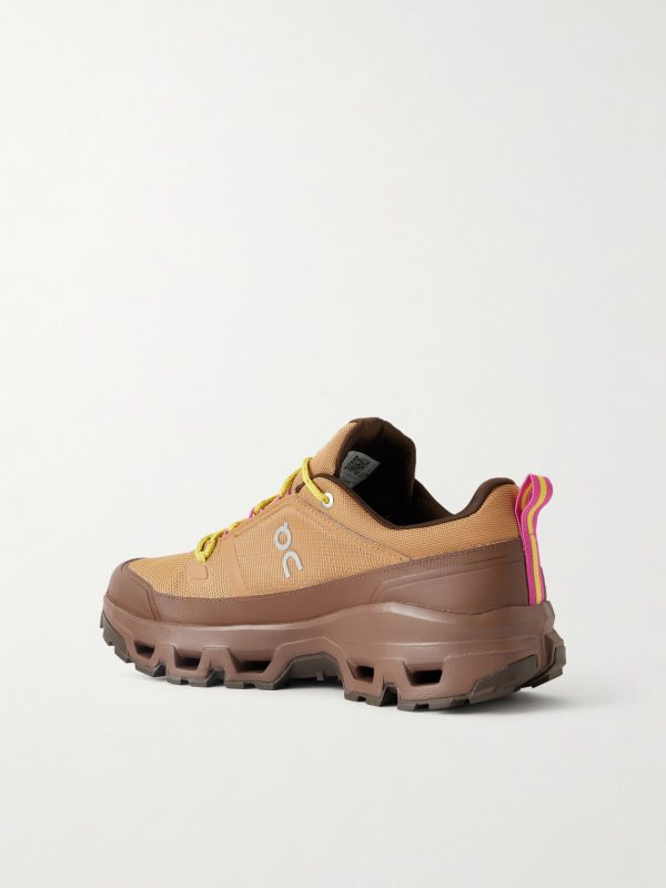 + Sky High Farm Cloudrock Rubber-Trimmed Mesh Hiking Sneakers - BK