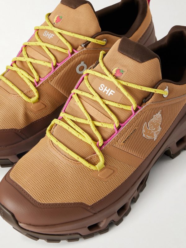+ Sky High Farm Cloudrock Rubber-Trimmed Mesh Hiking Sneakers - CU
