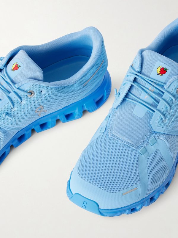 + Sky High Farm Cloud 6 Logo-Appliquéd Mesh Sneakers - CU + Sky High Farm Cloud 6 Logo-Appliquéd Mesh Sneakers - CU