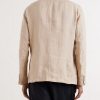 Aaron Garment-Dyed Linen Blazer - BK Aaron Garment-Dyed Linen Blazer - BK