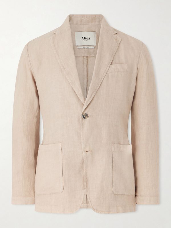 Aaron Garment-Dyed Linen Blazer Aaron Garment-Dyed Linen Blazer
