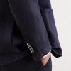 Aaron Garment-Dyed Linen Blazer - E1