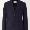 Aaron Garment-Dyed Linen Blazer