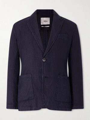 Aaron Garment-Dyed Linen Blazer Aaron Garment-Dyed Linen Blazer