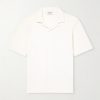 Jean Camp-Collar Cotton-Piqué Shirt Jean Camp-Collar Cotton-Piqué Shirt
