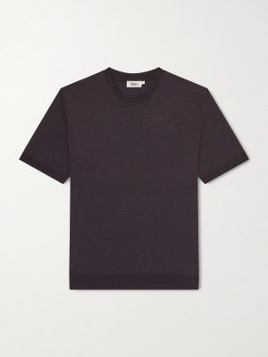 Cecil Lyocell and Cotton-Blend Jersey T-Shirt Cecil Lyocell and Cotton-Blend Jersey T-Shirt