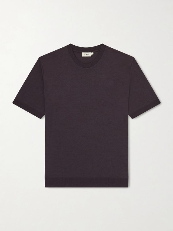 Cecil Lyocell and Cotton-Blend Jersey T-Shirt Cecil Lyocell and Cotton-Blend Jersey T-Shirt
