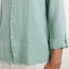 Garment-Dyed Linen Shirt - CU Garment-Dyed Linen Shirt - CU