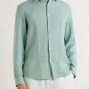 Garment-Dyed Linen Shirt - FR Garment-Dyed Linen Shirt - FR