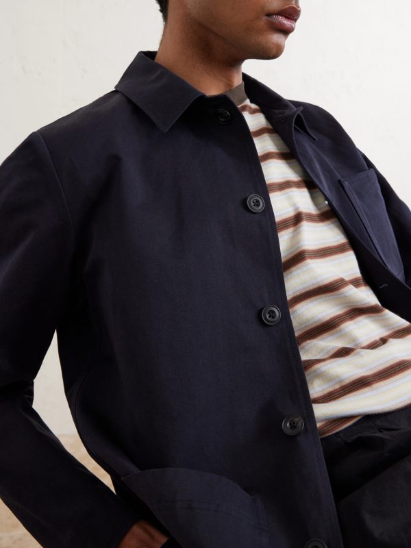 Constantin Cotton and Linen-Blend Overshirt - CU Constantin Cotton and Linen-Blend Overshirt - CU
