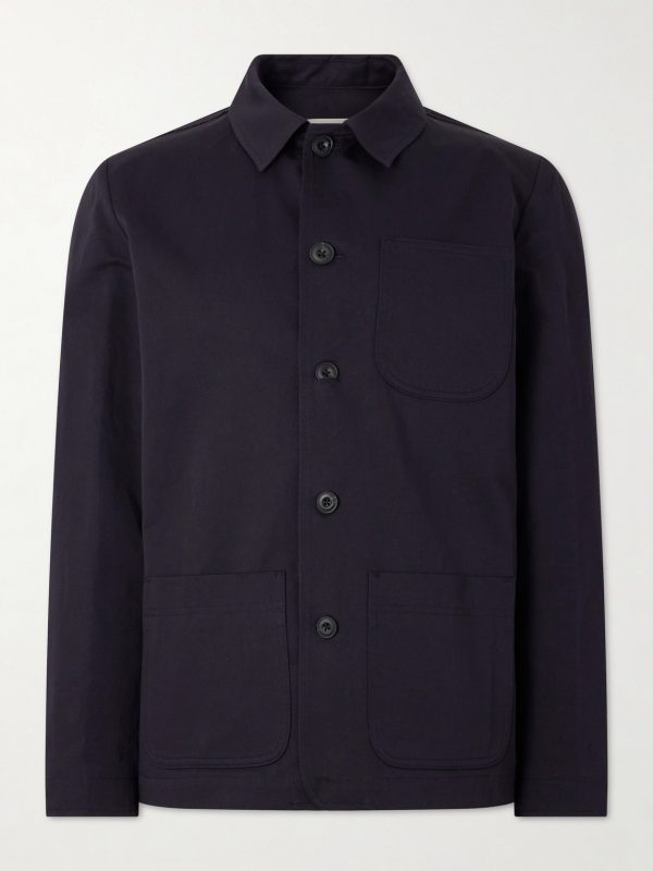 Constantin Cotton and Linen-Blend Overshirt Constantin Cotton and Linen-Blend Overshirt