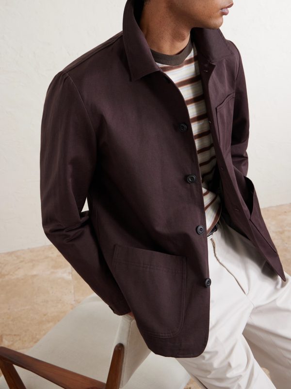 Constantin Cotton and Linen-Blend Overshirt - CU Constantin Cotton and Linen-Blend Overshirt - CU