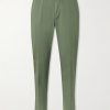 Dumbo Tapered Cotton-Blend Gabardine Trousers