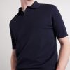 Pierre Honeycomb-Knit Cotton-Piqué Polo Shirt - CU Pierre Honeycomb-Knit Cotton-Piqué Polo Shirt - CU