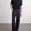 Pierre Honeycomb-Knit Cotton-Piqué Polo Shirt - OU Pierre Honeycomb-Knit Cotton-Piqué Polo Shirt - OU