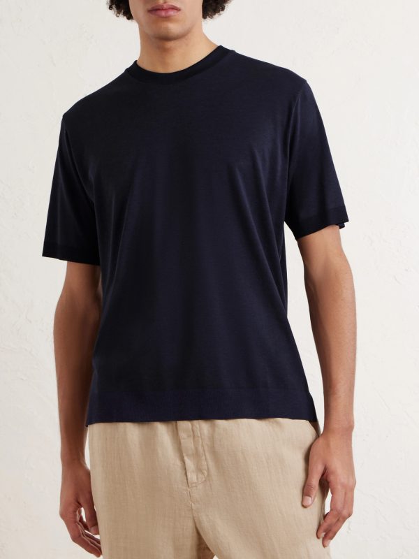 Cecil Lyocell and Cotton-Blend Jersey T-Shirt - FR