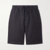 Samuel Straight-Leg Linen Drawstring Shorts