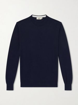 Cotton and Cashmere-Blend Sweater Cotton and Cashmere-Blend Sweater