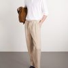 Mattia Straight-Leg Linen Drawstring Trousers - OU Mattia Straight-Leg Linen Drawstring Trousers - OU