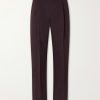 Orval Straight-Leg Cotton and Linen-Blend Gabardine Trousers
