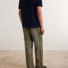 Harvey Camp-Collar Cotton-Terry Shirt - BK Harvey Camp-Collar Cotton-Terry Shirt - BK