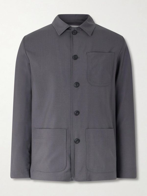 Constantin Virgin Wool Overshirt Constantin Virgin Wool Overshirt