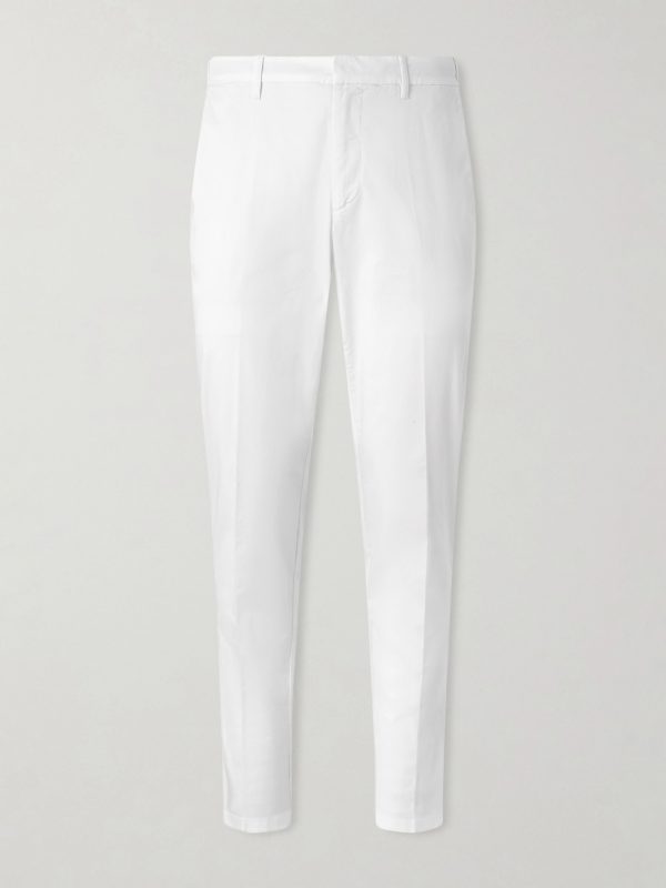 Dumbo Tapered Cotton-Blend Gabardine Trousers