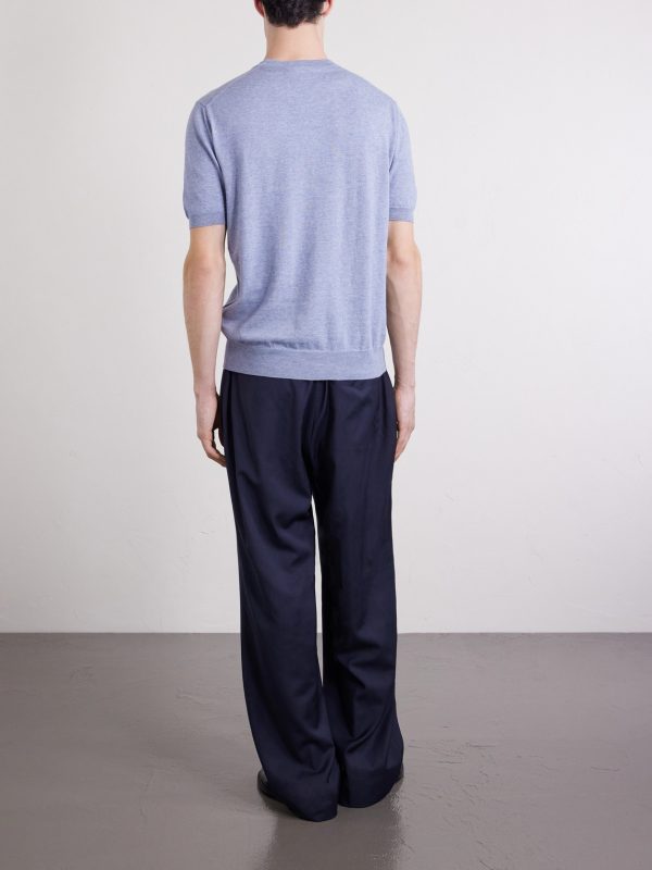 Maglia Cotton and Cashmere-Blend T-Shirt - BK Maglia Cotton and Cashmere-Blend T-Shirt - BK
