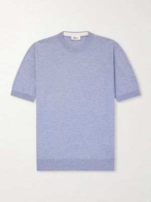 Maglia Cotton and Cashmere-Blend T-Shirt Maglia Cotton and Cashmere-Blend T-Shirt